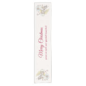 Weltfrieden Angel Shepherd mit Lämmern Kurzer Tischläufer (Vorderseite)