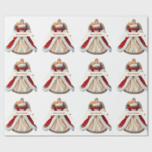 Weltfrieden Angel Wrapping Paper Geschenkpapier