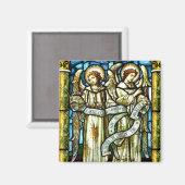 Weltfrieden Angels Magnet (Vorderseite/Rückseite)