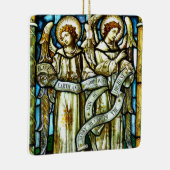 Weltfrieden Angels Weihnachtsdekoration Keramikornament (Rechts)
