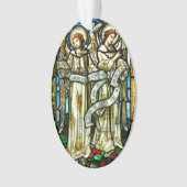Weltfrieden Angels Weihnachtsdekoration Ornament (Vorderseite)