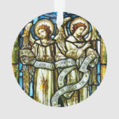 Weltfrieden Angels Weihnachtsdekoration Ornament (Rückseite)