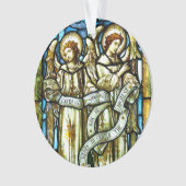 Weltfrieden Angels Weihnachtsdekoration Ornament (Vorderseite)