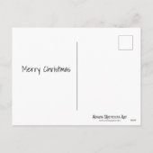 Weltfrieden Aquarellmäuse Christlich Weihnachten (Rückseite)