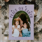 Weltfrieden Arch Foto Lila Weihnachten