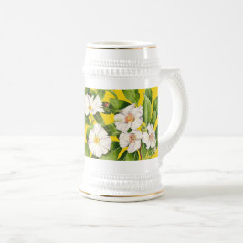 'Weltfrieden auf einem Stein' Bierglas