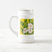 'Weltfrieden auf einem Stein' Bierglas (Links)