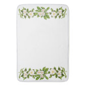 'Weltfrieden' auf einer Badematte (Vorderseite Vertikal)