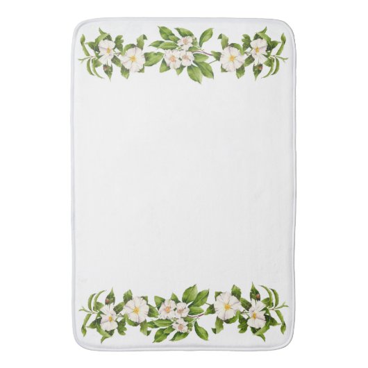 'Weltfrieden' auf einer Badematte (Vorderseite Vertikal)