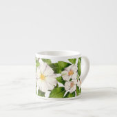 'Weltfrieden' auf einer Espresso-Tasse (W) Espressotasse (Vorderseite Rechts)