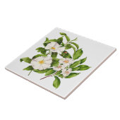 'Weltfrieden' auf einer Keramik Fliese (Seite)