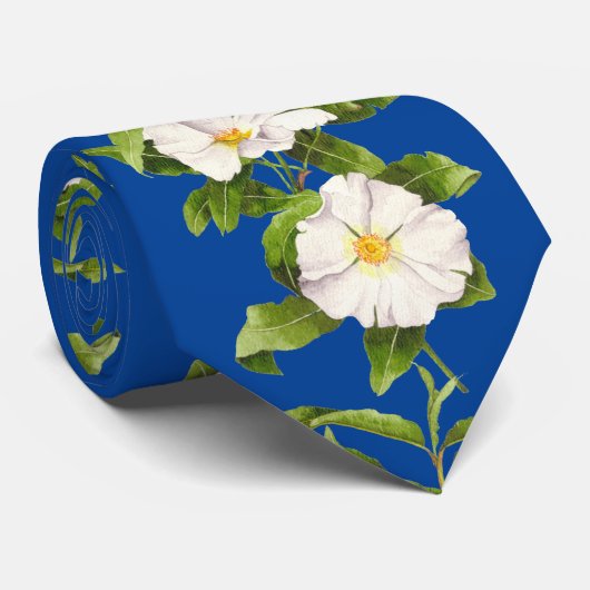 'Weltfrieden' auf einer Nacktbinde (1) Krawatte (Gerollt)