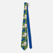 'Weltfrieden' auf einer Nacktbinde (2) Krawatte (Vorderseite)