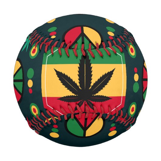 Weltfrieden Baseball (Vorderseite)