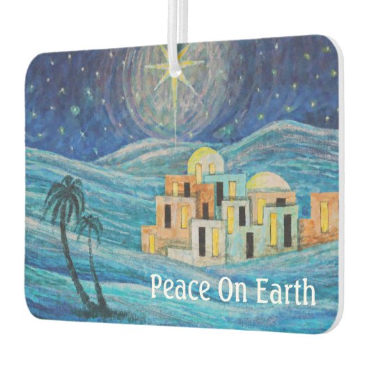 Weltfrieden Bethlehem Star Autolufterfrischer (Links)