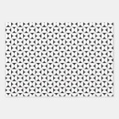 Weltfrieden Black Christmas Geschenkpapier Set (Vorderseite 2)