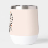 Weltfrieden Blumendesign (Rückseite)