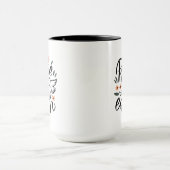 Weltfrieden Blumendesign Tasse (Zentrum)