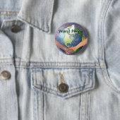 Weltfrieden Button (Beispiel)