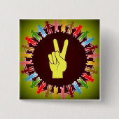 WELTFRIEDEN BUTTON (Vorderseite)