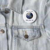 Weltfrieden Button (Beispiel)