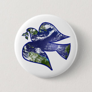 Weltfrieden Button
