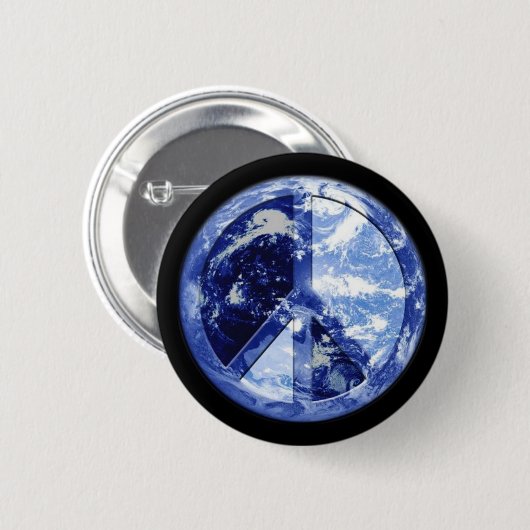 Weltfrieden Button (Vorne & Hinten)
