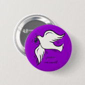 Weltfrieden Button (Vorne & Hinten)