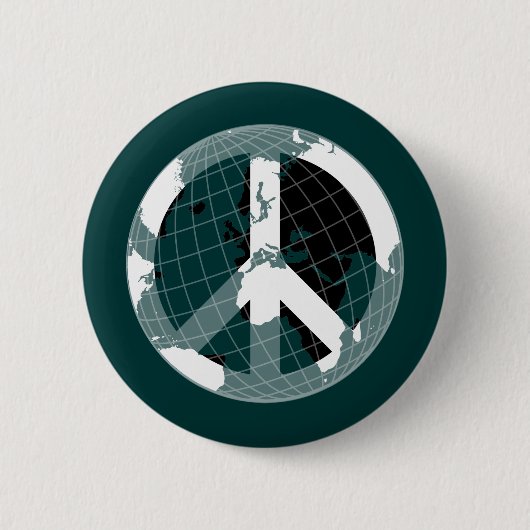 Weltfrieden Button (Vorderseite)