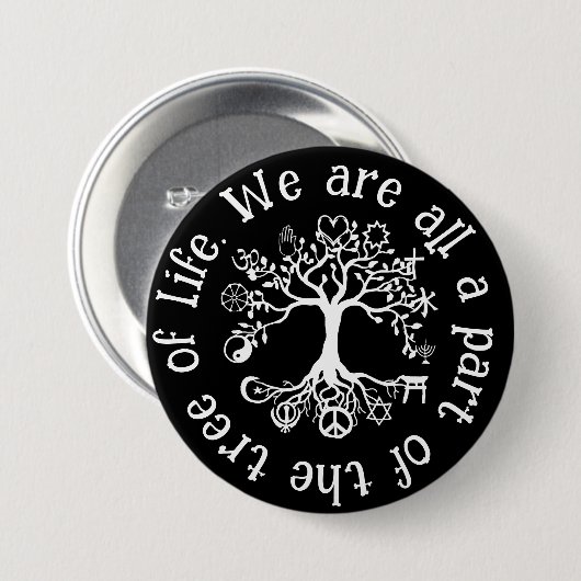 Weltfrieden Button (Vorne & Hinten)