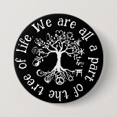 Weltfrieden Button (Vorderseite)