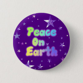 Weltfrieden Button