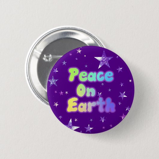 Weltfrieden Button (Vorne & Hinten)