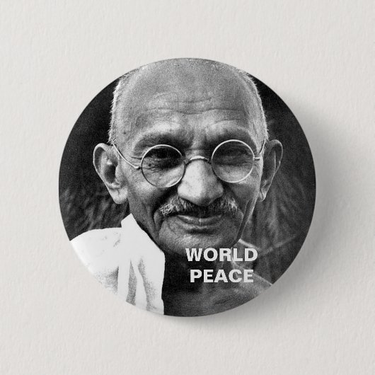 WELTFRIEDEN BUTTON (Vorderseite)