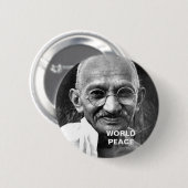 WELTFRIEDEN BUTTON (Vorne & Hinten)