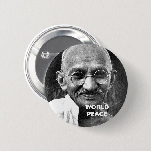 WELTFRIEDEN BUTTON (Vorne & Hinten)