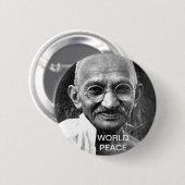 WELTFRIEDEN BUTTON (Vorne & Hinten)