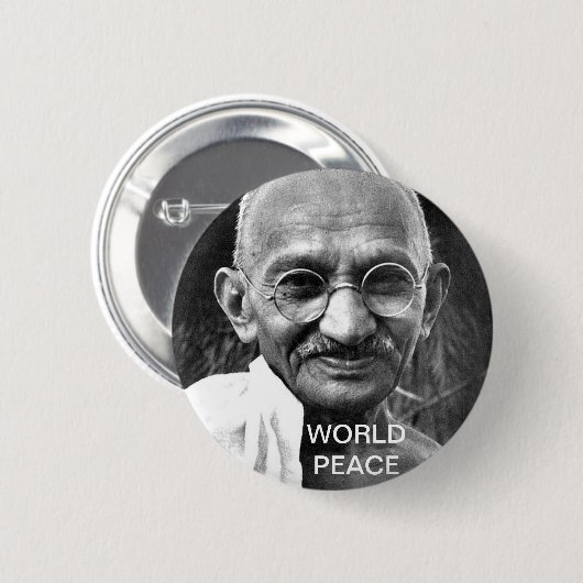 WELTFRIEDEN BUTTON (Vorne & Hinten)