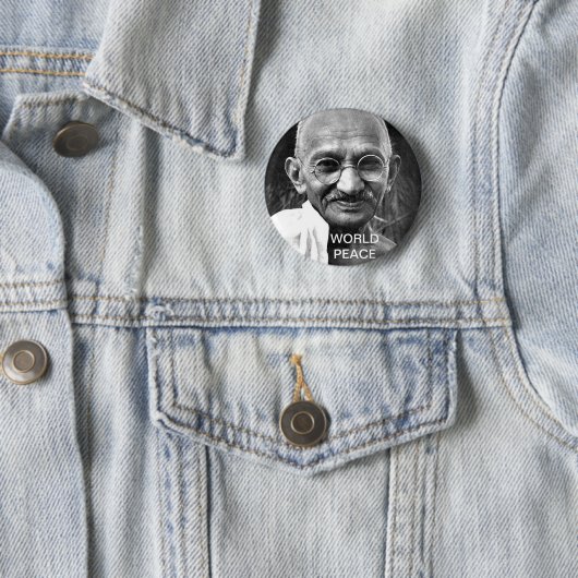 WELTFRIEDEN BUTTON (Beispiel)