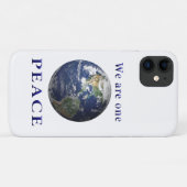 Weltfrieden Case-Mate iPhone Hülle (Rückseite (Horizontal))