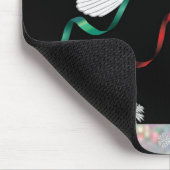 Weltfrieden der weißen Taube Mousepad (Ecke)