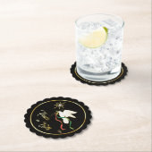 Weltfrieden der weißen Taube Untersetzer (Vor Ort)