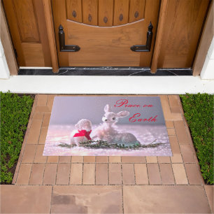 Weltfrieden Doormat Fußmatte