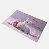 Weltfrieden Doormat Fußmatte (Schrägansicht)