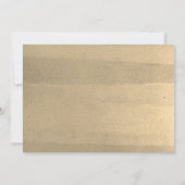 Weltfrieden Dove Cream Foto Weihnachtskarte Einladung (Rückseite)