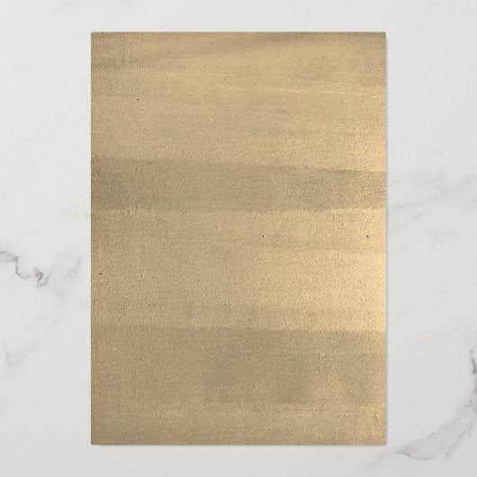 Weltfrieden Dove Cream Silver Foil Ferienkarte Folieneinladung (Rückseite)