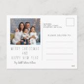 Weltfrieden Dove Foto Feiertagspostkarte (Rückseite)