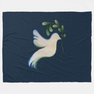 Weltfrieden Dove of Hope Fleecedecke