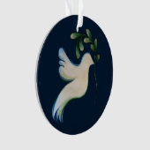 Weltfrieden Dove of Hope Ornament (Vorderseite)