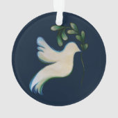 Weltfrieden Dove of Hope Ornament (Rückseite)